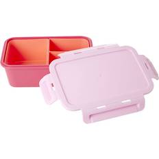 Rice Køkkenopbevaring Rice 3 Rum 1100 ml Pink/Flower Power Madkasse