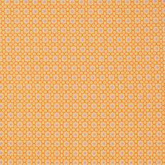 Panduro Tygbit 100x145 cm Retro Fl Pea - Orange Metervara Orange