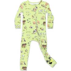 Bellabu Bear Bamboo Convertible Footie - Green