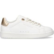 Tommy Hilfiger Metallic Lace-Up Trainers - Hvid