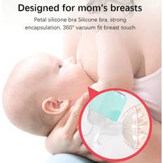 Graviditet & Amning Tomtop Jms Electric Breast Pump Manual Milk Pump Lightweight Ergonomic Design