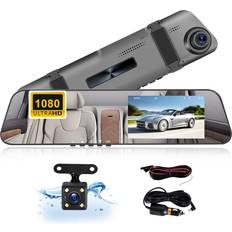 Camecho Mirror Dash Cam 4.5 Inch 1080p Hd Screen