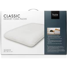 Memoryskum Ergonomiska kuddar HØIE Classic Skumpude 60x40x11 Huvudkuddar Hvid Ergonomisk kudde