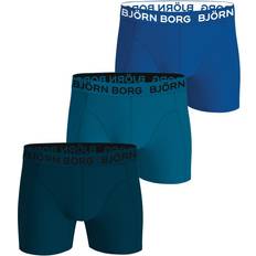 Björn Borg Herre Tøj Björn Borg Cotton Stretch Boxers 3-pack - Blå