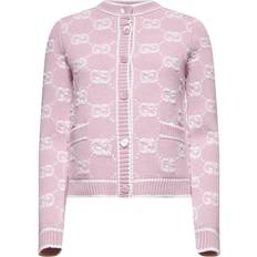 Gucci Cardigans Gucci GG Cardigan - Pink