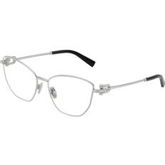 Tiffany & Co. Woman TF1166 6001 Vista Frames Silver Transparent Cat Eye Normal