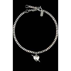 Maria Nilsdotter Armband Maria Nilsdotter Tuvstarr's Heart Bracelet - Silver