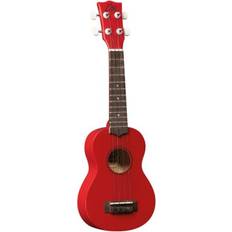 Ukulele Eko Ukulele Soprano in Laminato con Accessori Rosso