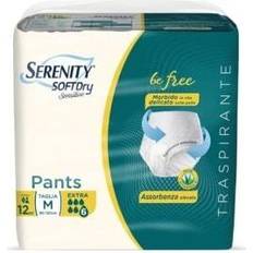 Protezioni per Incontinenza Serenity Soft Dry Sensitive Pants Extra Taglia M 12 Pezzi