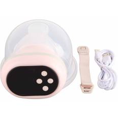 Wearable Breast Pump Hands Free Quiet Automatic Intelligent Electric Apricot