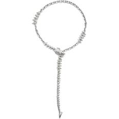 Maria Nilsdotter Halsband Maria Nilsdotter Dragon Chain Necklace - Silver
