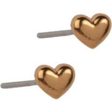 Smycken Pfg Stockholm Petite Heart Örhänge Dam - Guld