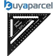 Faithfull Carpenters Squares Faithfull 180mm Quick Roofing Black Aluminium Metric FAICSQ7MCNC Carpenter's Square