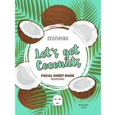 Facial Sheet Mask Nourishing Let'S Get Coconuts White