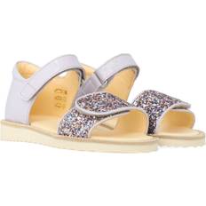 Angulus Børnesko Angulus Multi Glitter Laksandal Med Funklende - Lilac/Pastel