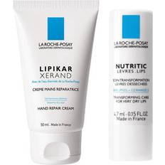 La Roche-Posay Håndcremer La Roche-Posay Lipikar Xerand Hand Cream 50 ml Nutritic Lip 4.7 ml Special