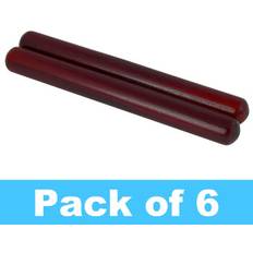 Theodore Theodore Wooden Claves Pack of 6 Pairs