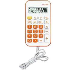Zeblaze Pocket Calculator Mini Small Portable Orange