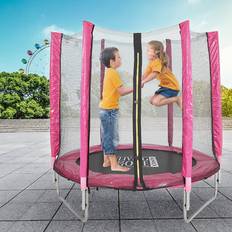 Trampolines Outdoor Outdoor Trampoline with Safety Enclosure for Kids Entertainment