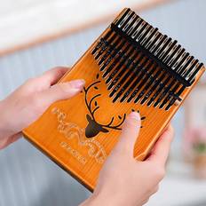 Grandado Kalimba 17 Key Thumb Piano Musical Instrument