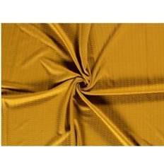 Hemtextil Jacquard Jacquard Textured Stretch Knit Fabric Ochre Fabrics
