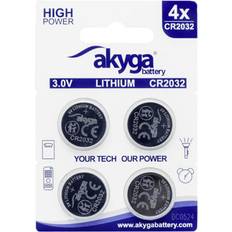 Akyga Knappcell CR 2032 3V 210mAh Li-MnO2