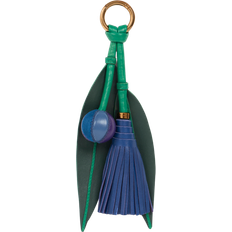 Leather - Women Charms & Pendants Etro Charm Avec Pompon Et Feuilles Femme Bleu Électrique - UNI