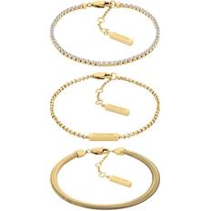 Calvin Klein Armband Calvin Klein 3-Piece Bracelet Set - Gold