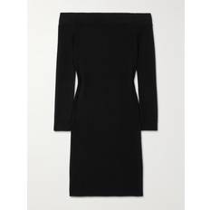 Kashmir - Midiklänningar Tom Ford Off-shoulder Cashmere And Silk Minidress - Black