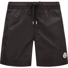 Moncler Collection Logo Patch Swim Shorts - Black