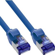 Kabler InLine 74901B 10 m Cat6a S/FTP RJ-45 Blå 10m