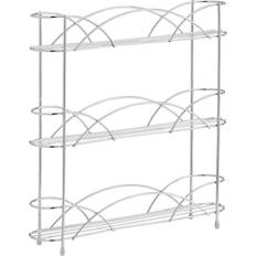 Symple Stuff Free Standing Spice Rack Chrome 34cm H X 33cm W X 7cm D