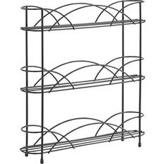 Symple Stuff Free Standing Spice Rack Black 34cm H X 33cm W X 7cm D