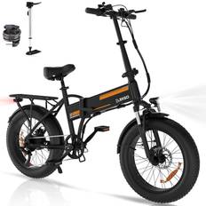 Hitway ELEKGO Electric Bike 20 x 4.0 Fat Tire E-Bike 90KM Fold Bike Bicycle