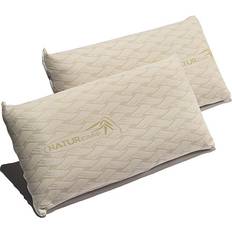 Almohadas Ergonómicas Pack 2 Almohadas Visco Nature Care 60x40 cm Beige Almohada Ergonómica