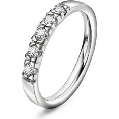 Pan Jewelry Alliance Ring 0.35 ct - White Gold/Diamonds