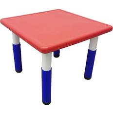 Tavoli Tavolino Per Bambini 62 x 62 x 52 cm Rosso