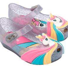 Mini Melissa Ultragirl Unicorn Ballerinas - Grey