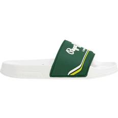 Sandals Pepe Jeans Origin B Classic Slider Flip Flops - Green