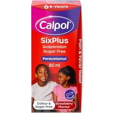 SixPlus Suspension Sugar Free Strawberry Flavour 6 Plus 80ml 20pcs