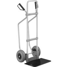 Aluminum Sack Barrows EUROKRAFTpro Aluminium Sack Truck With Runners RAL 9005