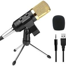 Microphones JG17 Audio Dynamic USB Condenser Sound Recording Vocal Microphone Mic With Stand Mount