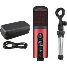 Microphones Greenzech USB Condenser Microphone with Monitor