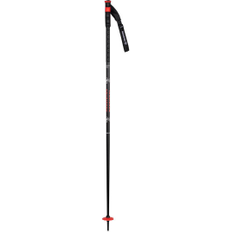 Downhill Ski Poles Rossignol Poker Pro Ski Poles 2024 Black Red 110
