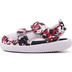 Adidas White Sandals adidas Comfort Sandals Camouflage - White/Red/Black