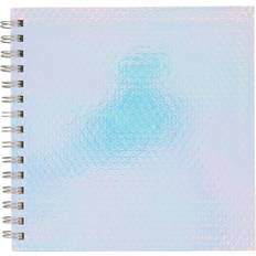 Blue Scrapbook Albums Art Studio Holographic Creative Album Light Blue