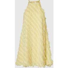Fringes Dresses Selected Fringe Detail Halterneck Dress