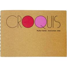 Maruman Sketchbook Croquis C Cotton Paper Pocket Size 10 Book Set S162 Cream