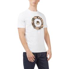 Ben Sherman 4XL T-shirts Ben Sherman 8162 Mens T Shirts Target Logo Tee - White
