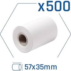 White Receipt Rolls Iggual High-Quality Thermal Paper Roll IGG319192p500 - White